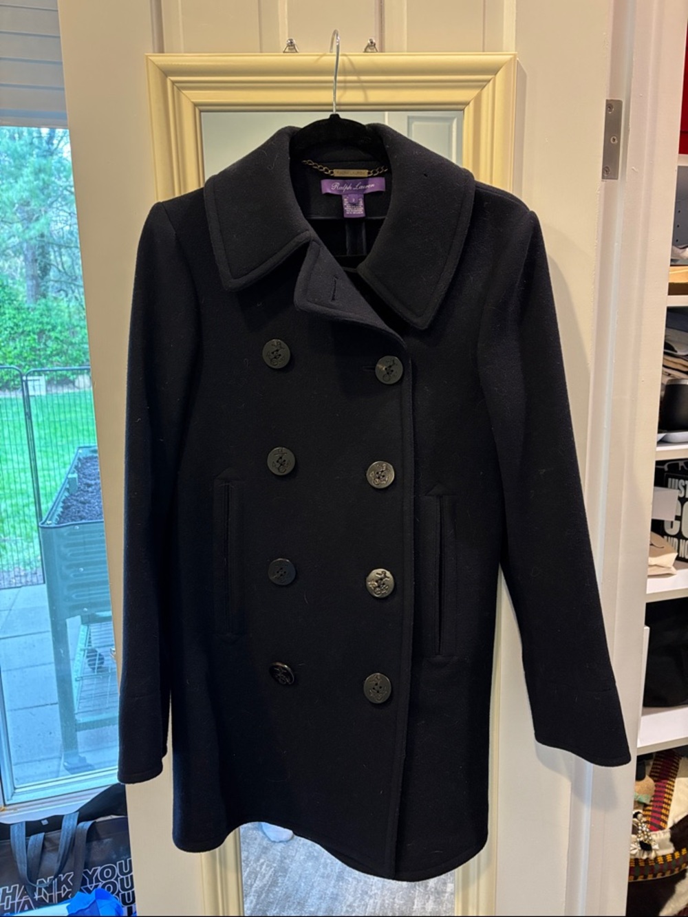 Ralph Lauren Double-Breasted Peacoat